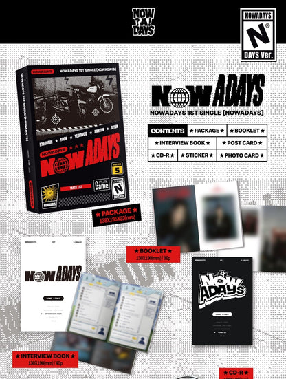 NOWADAYS 1ST SINGLE – NOWADAYS (Random)