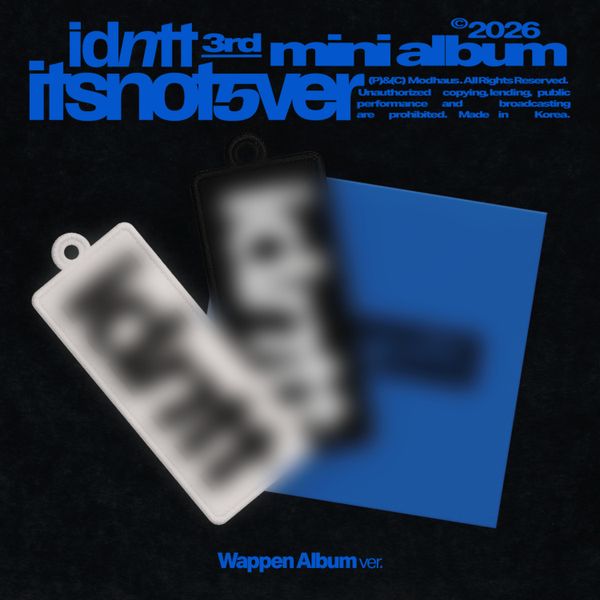 idntt 3rd Mini Album - itsnotver (Wappen Album)