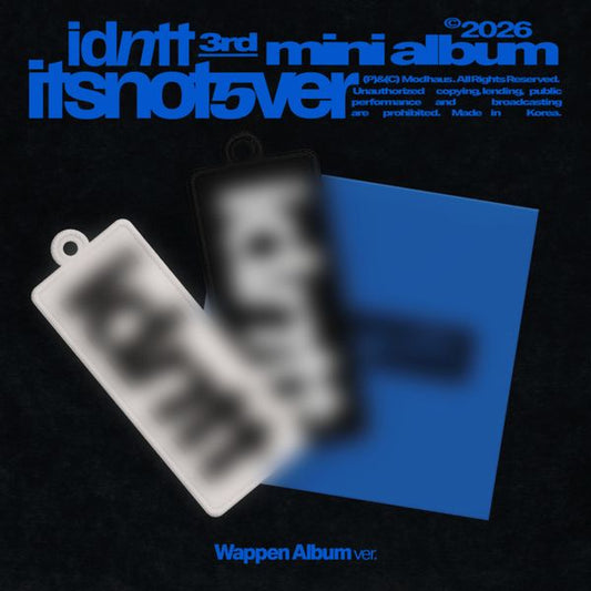 PRE-ORDER: idntt 3rd Mini Album - itsnotver (Wappen Album)
