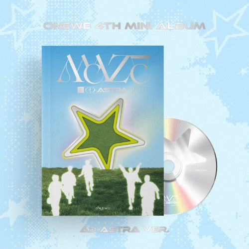 PRE-ORDER: ONEWE 4th Mini Album - MAZE : AD ASTRA (AD ASTRA Ver.)