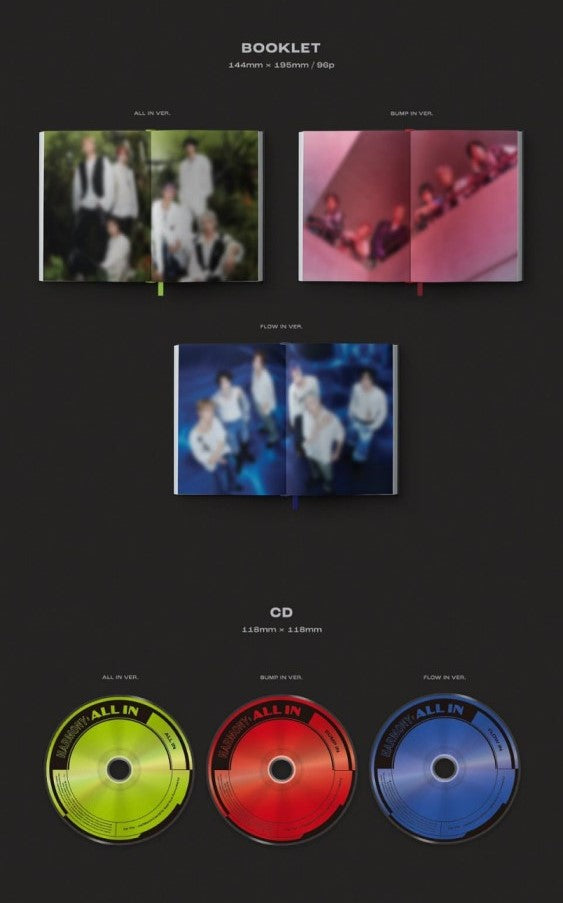 P1Harmony Mini Album Vol. 6 - HARMONY : ALL IN (Random)