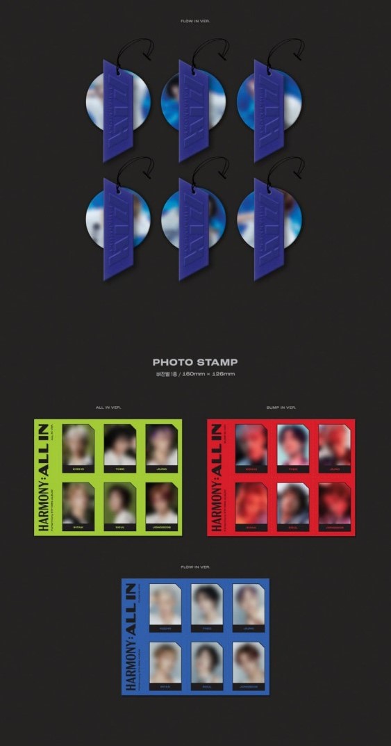P1Harmony Mini Album Vol. 6 - HARMONY : ALL IN (Random)