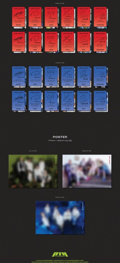 P1Harmony Mini Album Vol. 6 - HARMONY : ALL IN (Random)