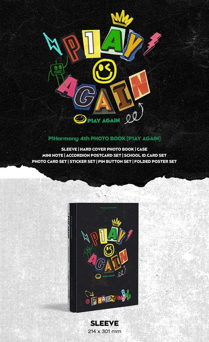 P1Harmony – 4th PHOTO BOOK [P1AY AGAIN]