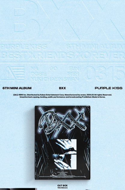 PURPLE KISS 6TH MINI ALBUM – BXX