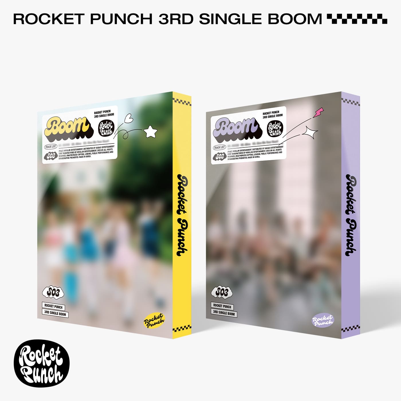 ROCKET PUNCH Single Album Vol. 3 – BOOM (Random)