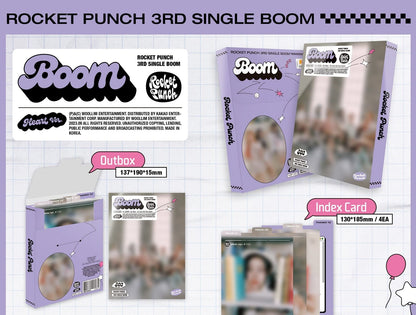 ROCKET PUNCH Single Album Vol. 3 – BOOM (Random)