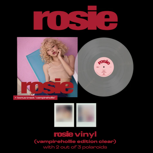 PRE-ORDER: ROSÉ 1st studio album – rosie (vampirehollie edition clear) (ROSÉ Store Exclusive)