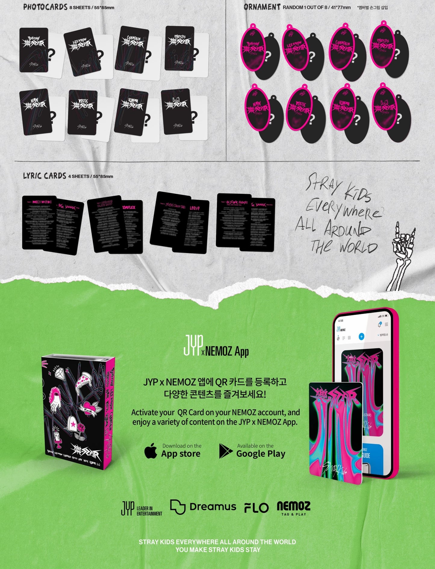 Stray Kids Mini Album – 樂-STAR (ROCKSTAR) (PLATFORM ALBUM) (NEMO Ver.)