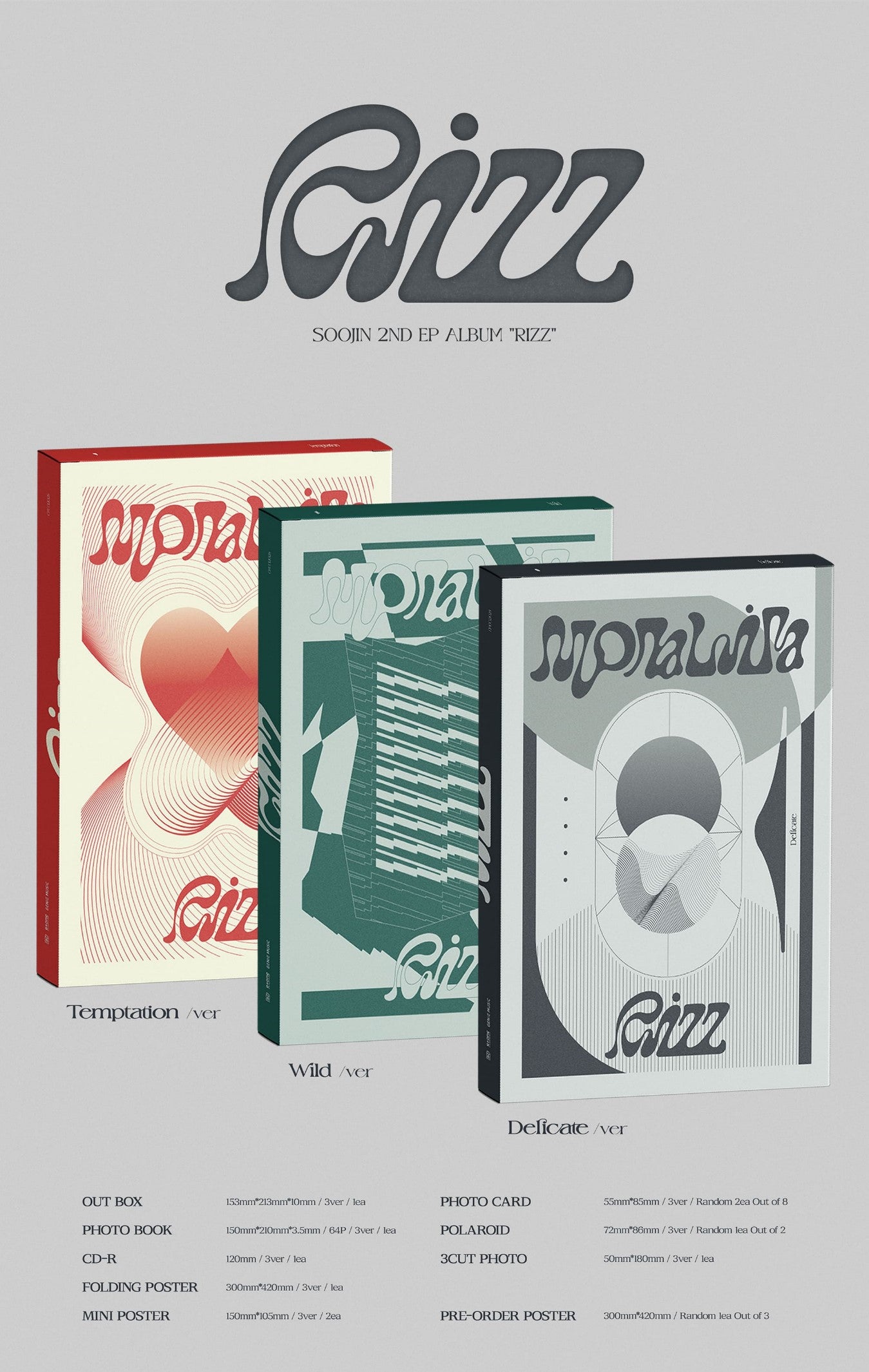 SOOJIN 2nd EP – RIZZ (Random)