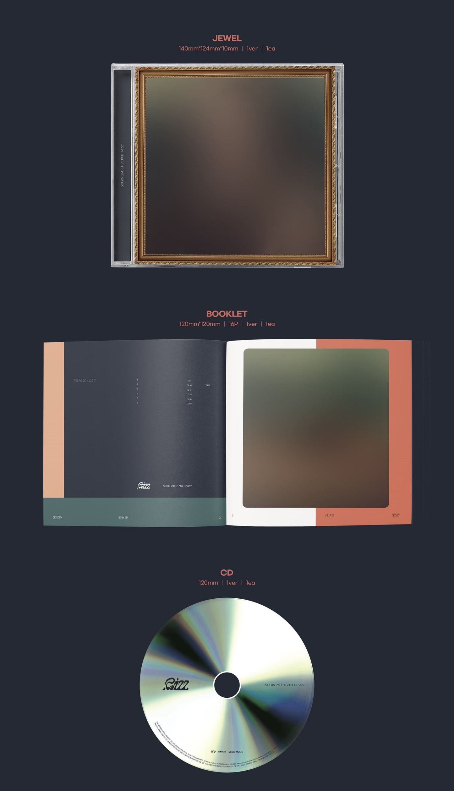 SOOJIN 2nd EP – RIZZ (Jewel Ver.)