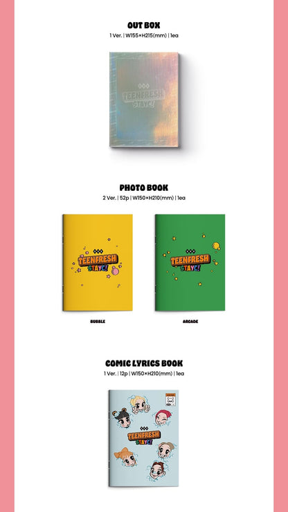 STAYC Mini Album Vol. 3 - TEENFRESH (Random)