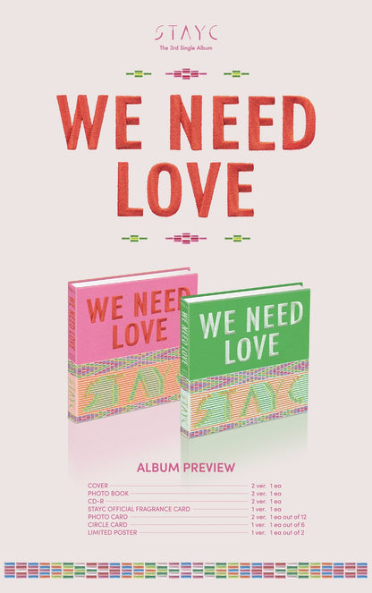 STAYC Single Album Vol. 3 - WE NEED LOVE