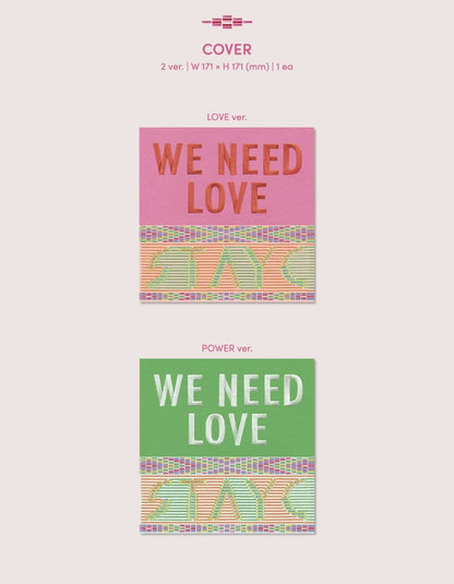 STAYC Single Album Vol. 3 - WE NEED LOVE