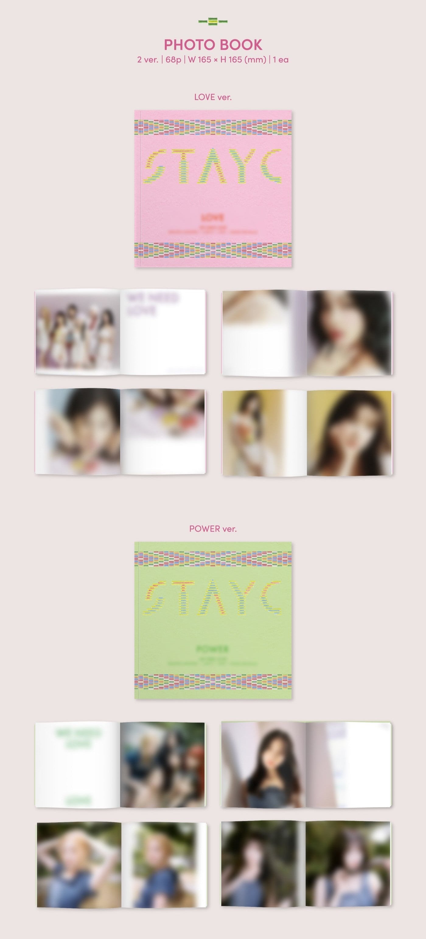 STAYC Single Album Vol. 3 - WE NEED LOVE