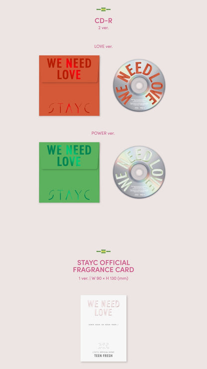 STAYC Single Album Vol. 3 - WE NEED LOVE