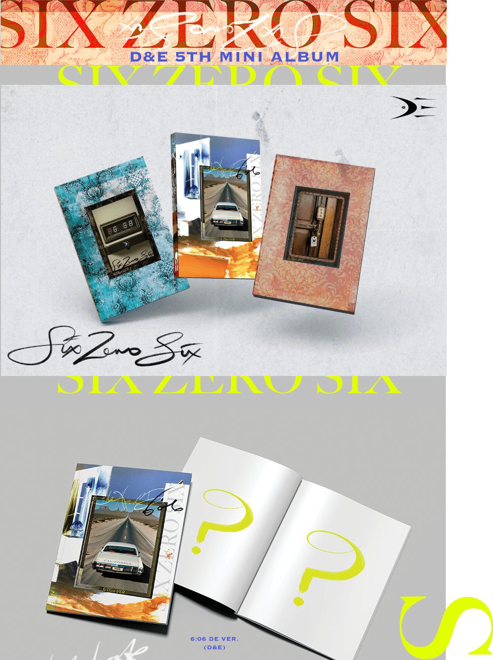 Super Junior D&E Mini Album Vol. 5 – 606 (Random)