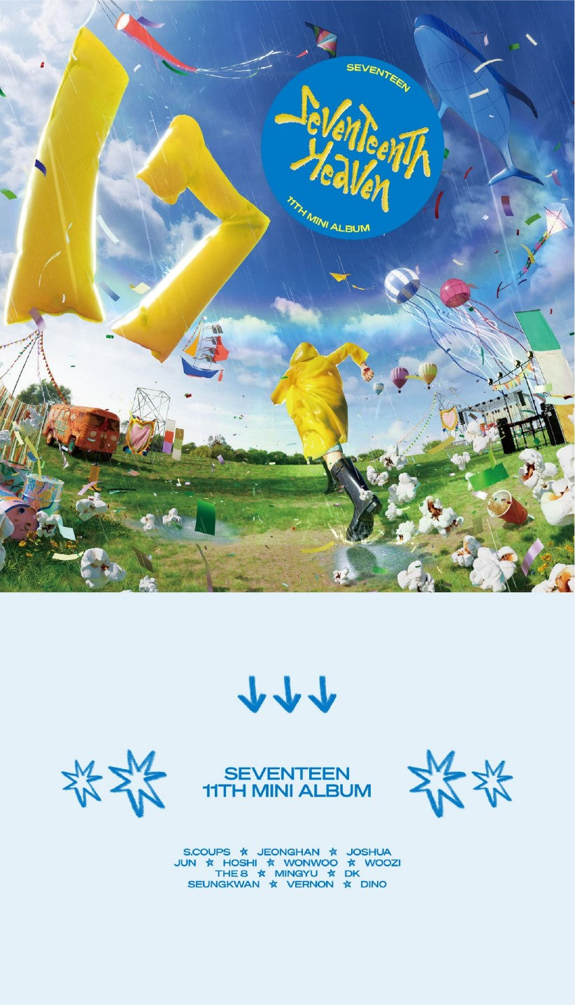 SEVENTEEN Mini Album Vol. 11 – SEVENTEENTH HEAVEN (CARAT Ver.) (Random)