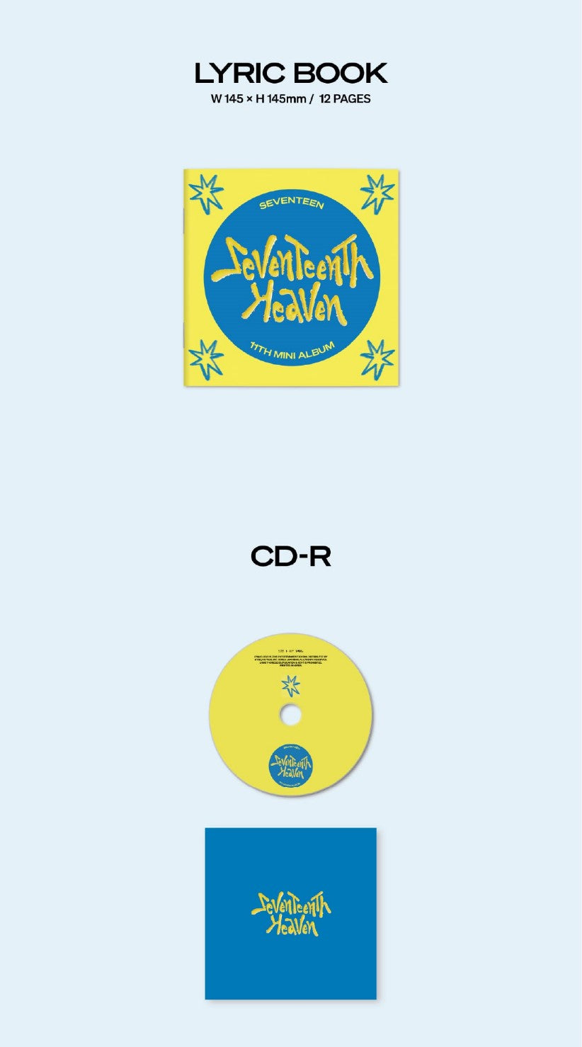 SEVENTEEN Mini Album Vol. 11 – SEVENTEENTH HEAVEN (CARAT Ver.) (Random)