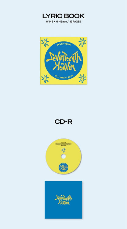 SEVENTEEN Mini Album Vol. 11 – SEVENTEENTH HEAVEN (CARAT Ver.) (Random)