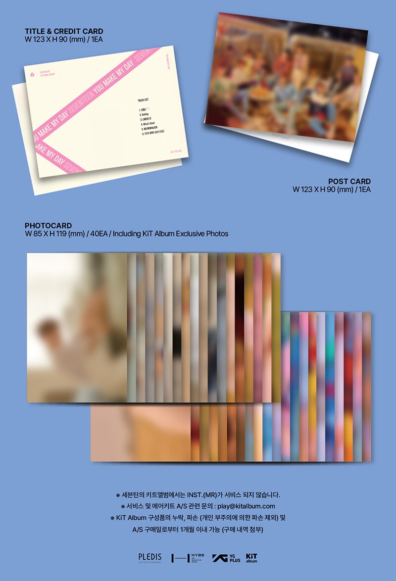 SEVENTEEN Mini Album Vol. 5 – You Make My Day (KiT Ver.) [RESTOCK]