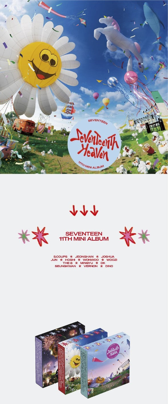 SEVENTEEN Mini Album Vol. 11 – SEVENTEENTH HEAVEN (Random)