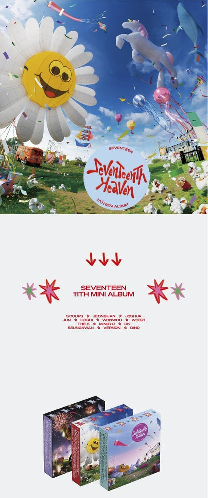SEVENTEEN Mini Album Vol. 11 – SEVENTEENTH HEAVEN (Random)