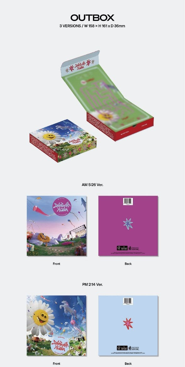 SEVENTEEN Mini Album Vol. 11 – SEVENTEENTH HEAVEN (Random)