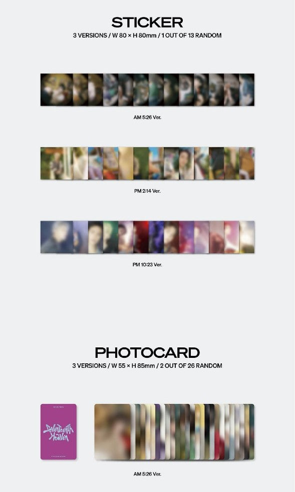 SEVENTEEN Mini Album Vol. 11 – SEVENTEENTH HEAVEN (Random)