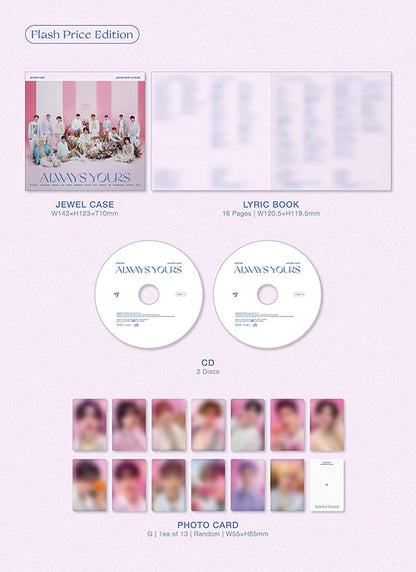 SEVENTEEN Japan Best Album - ALWAYS YOURS (Japanese Edition)