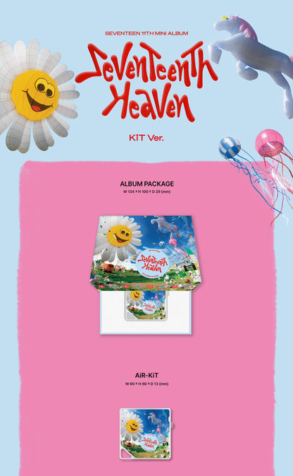 SEVENTEEN Mini Album Vol. 11 – SEVENTEENTH HEAVEN (KiT Ver.) [RESTOCK]