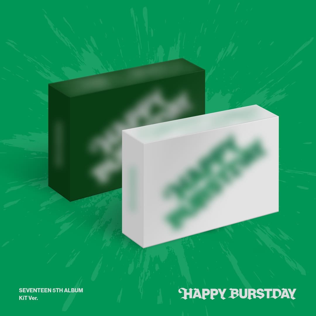 PRE-ORDER: SEVENTEEN 5th Album – HAPPY BURSTDAY (KiT ver.) (Random)
