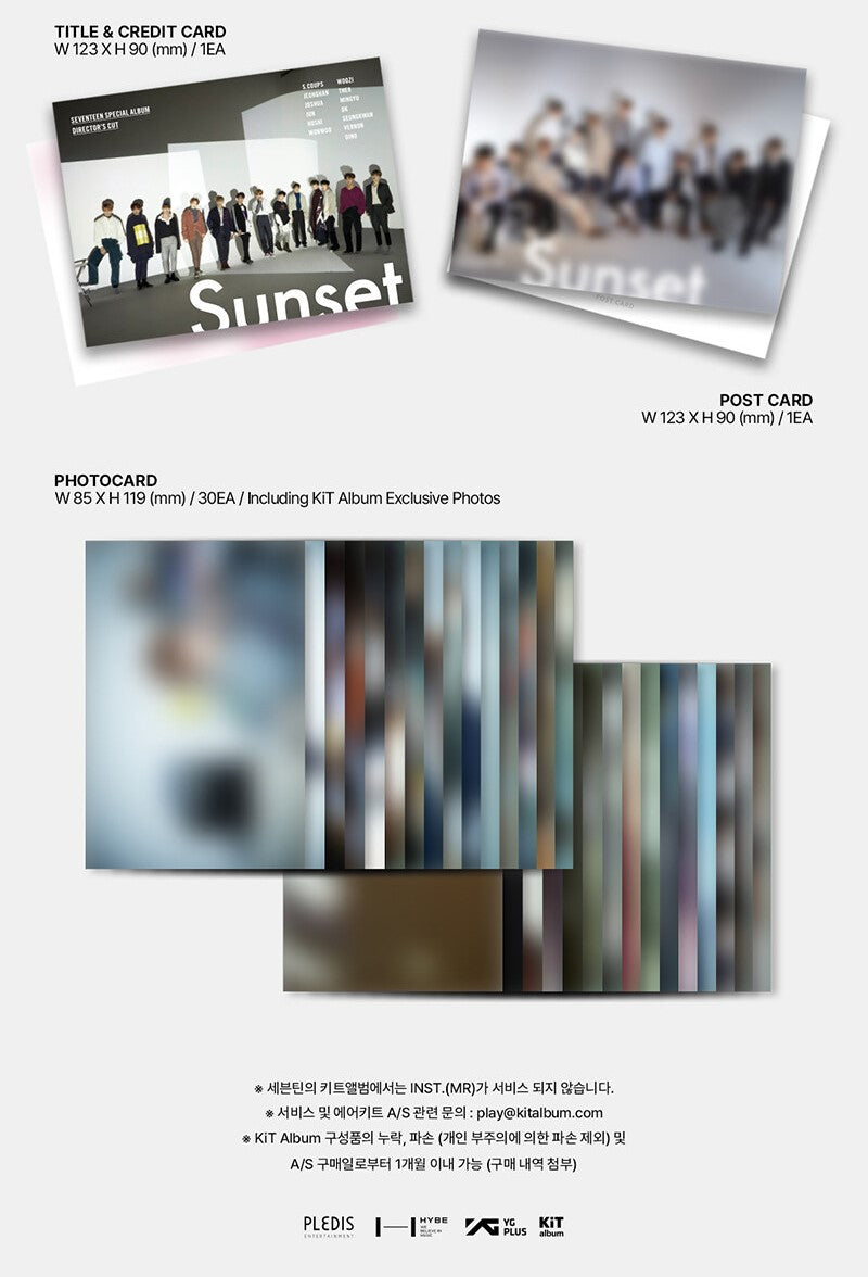 SEVENTEEN Special Album – DIRECTOR’S CUT (KiT Ver.) [RESTOCK]