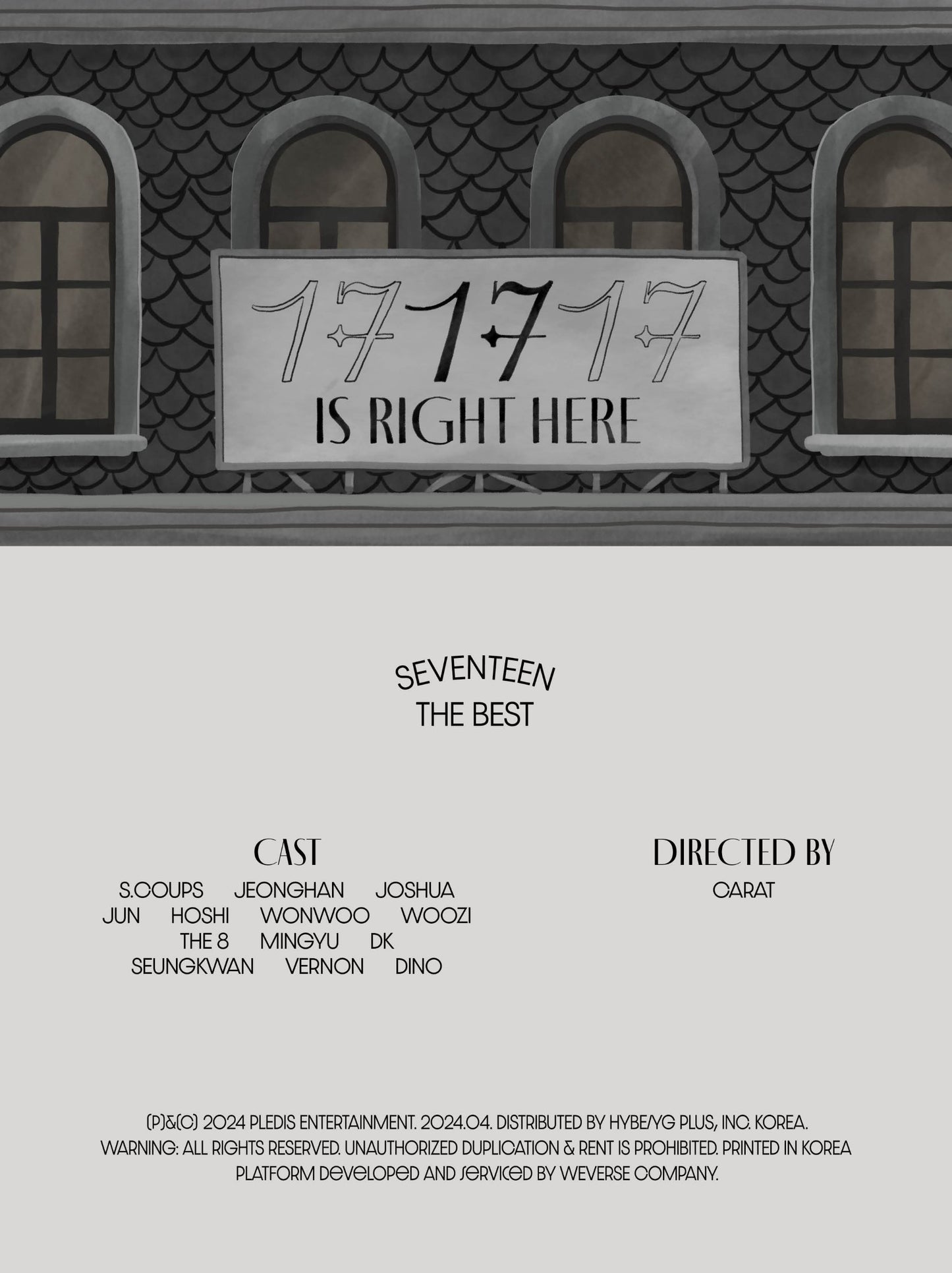 SEVENTEEN BEST ALBUM – 17 IS RIGHT HERE (Weverse Albums Ver.)