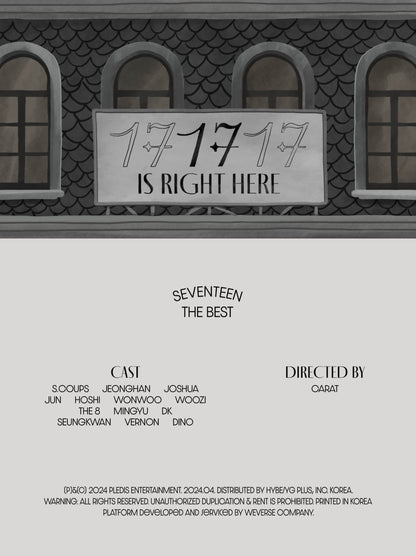 SEVENTEEN BEST ALBUM – 17 IS RIGHT HERE (Weverse Albums Ver.)
