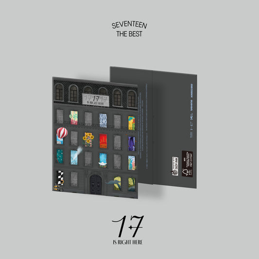 PRE-ORDER: SEVENTEEN BEST ALBUM – 17 IS RIGHT HERE (Weverse Albums Ver.)
