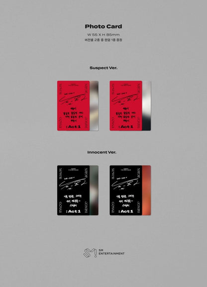 Taemin (SHINee) Album Vol. 3 - Never Gonna Dance Again : Act 1 (Random)