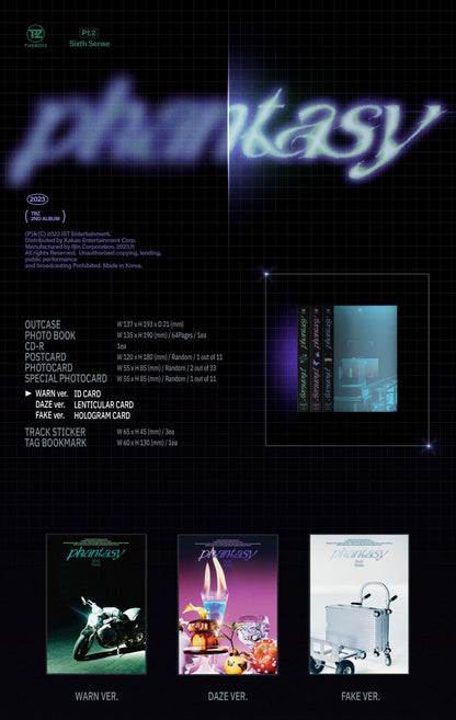 THE BOYZ Album Vol. 2 – [PHANTASY] Pt.2 Sixth Sense (Random)