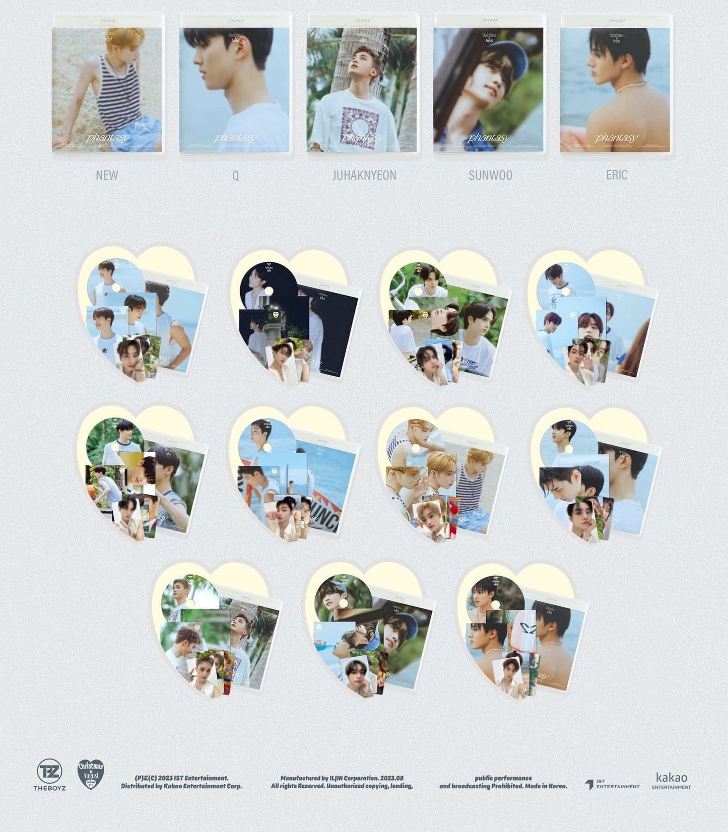 THE BOYZ Album Vol. 2 - [PHANTASY] Pt.1 Christmas In August (DVD Ver.) (Random)