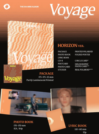 TEMPEST 5TH MINI ALBUM – Voyage (Random)