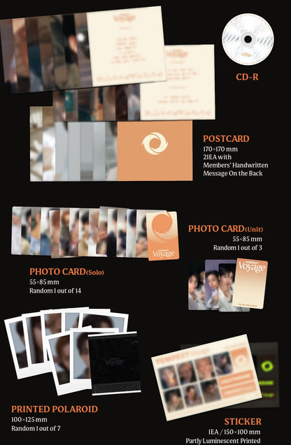 TEMPEST 5TH MINI ALBUM – Voyage (Random)