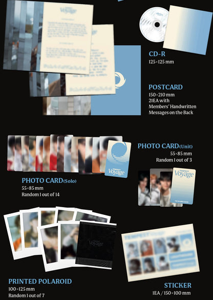 TEMPEST 5TH MINI ALBUM – Voyage (Random)
