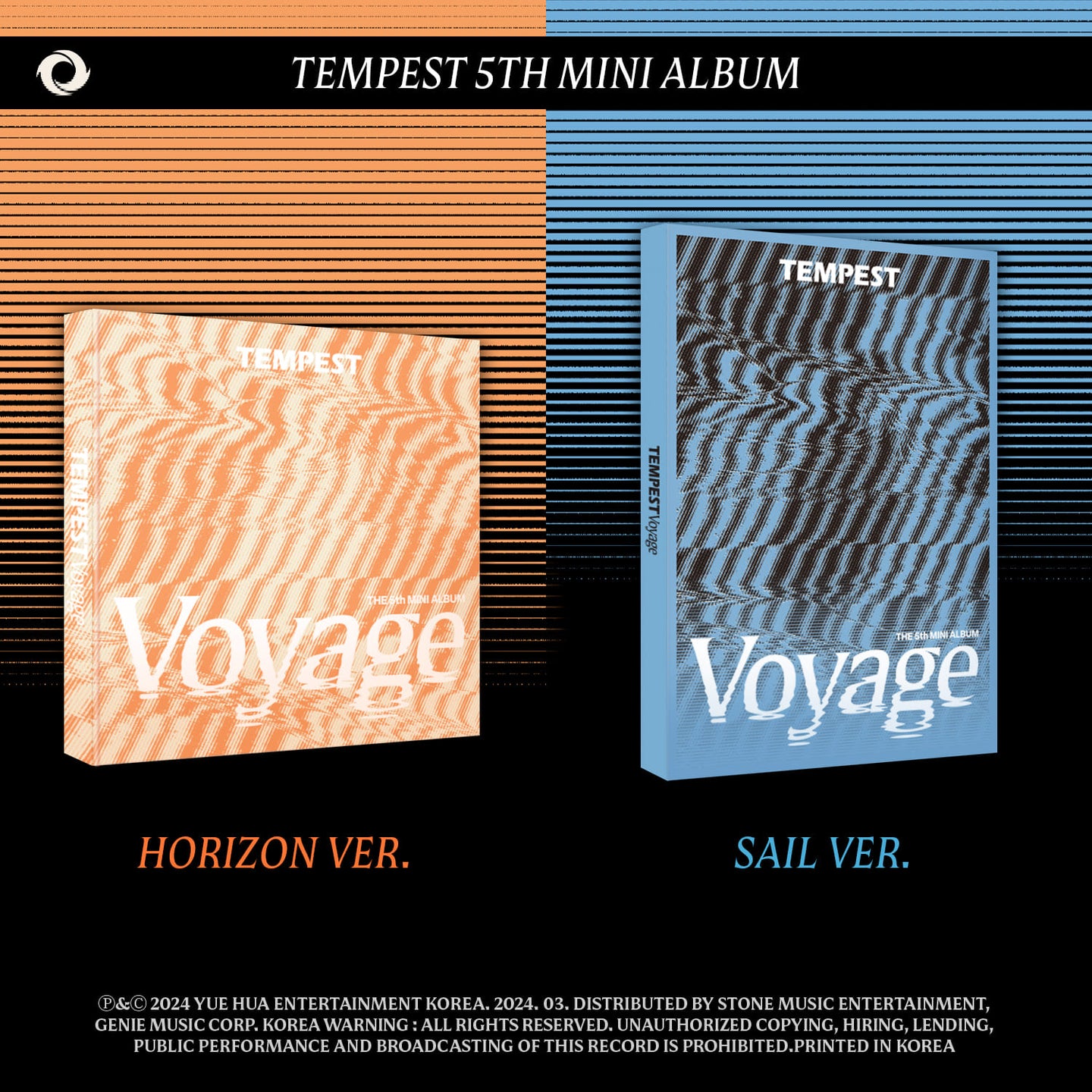 TEMPEST 5TH MINI ALBUM – Voyage (Random)