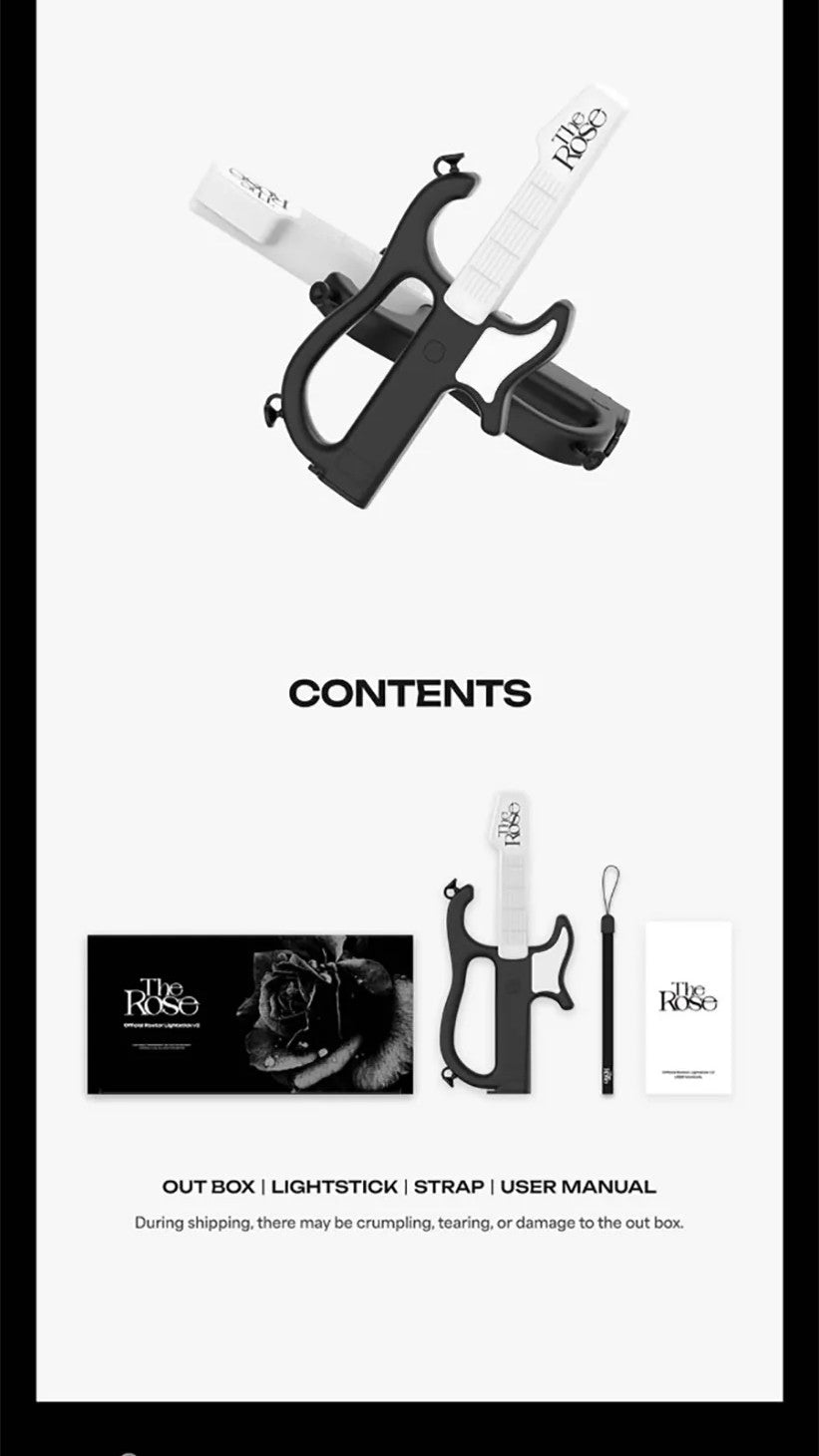 PRE-ORDER: THE ROSE - OFFICIAL LIGHT STICK V2 : ROSTAR