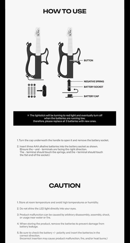 THE ROSE - OFFICIAL LIGHT STICK V2 : ROSTAR