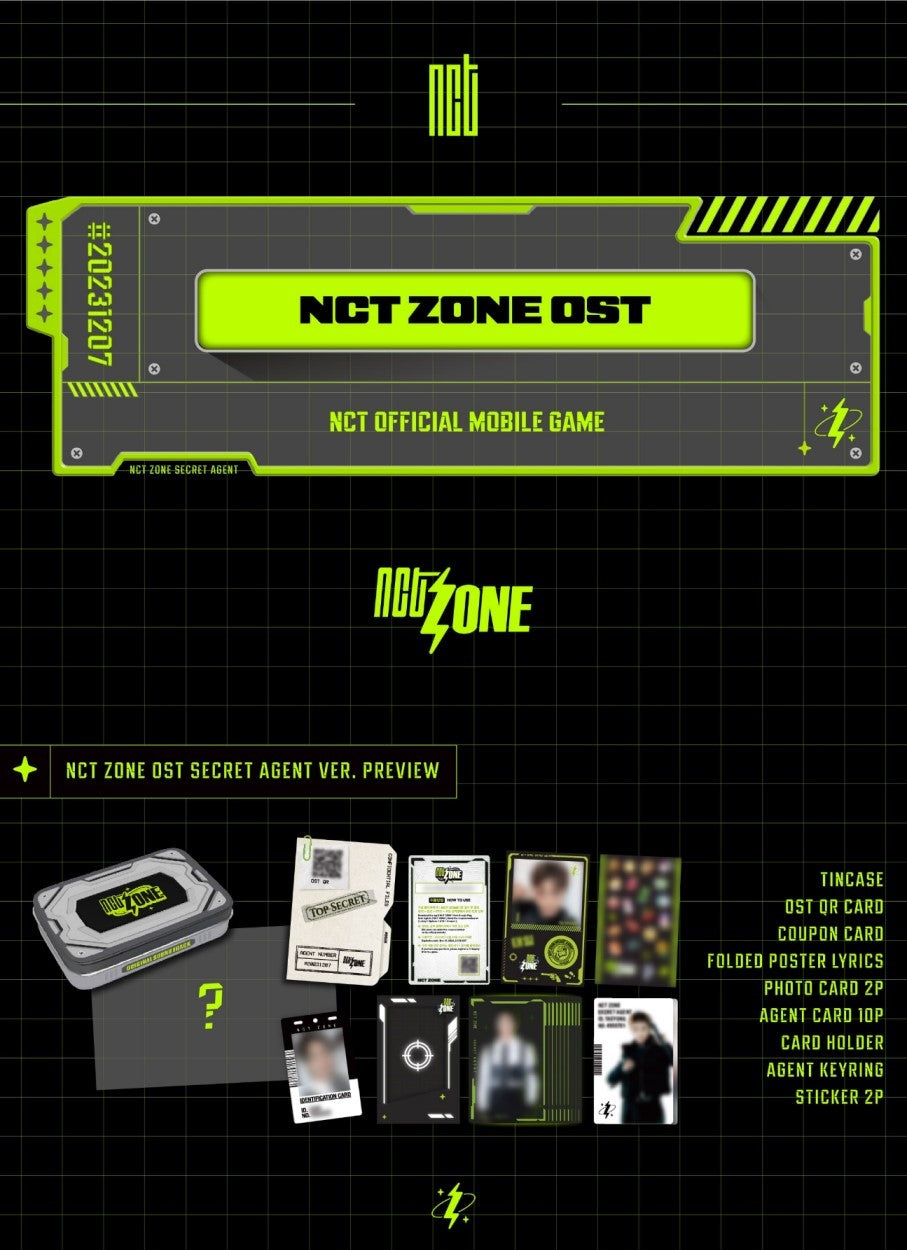 NCT ZONE OST – DO IT (LET’S PLAY) (TIN CASE Ver.) (Random)