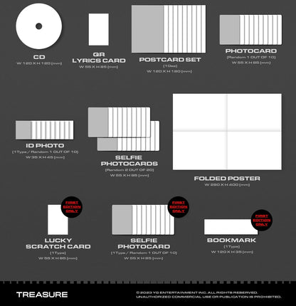 TREASURE 2ND FULL ALBUM - REBOOT (PHOTOBOOK Ver.) (Random)
