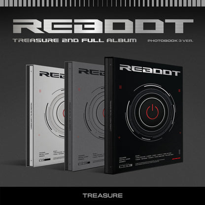 TREASURE 2ND FULL ALBUM - REBOOT (PHOTOBOOK Ver.) (Random)