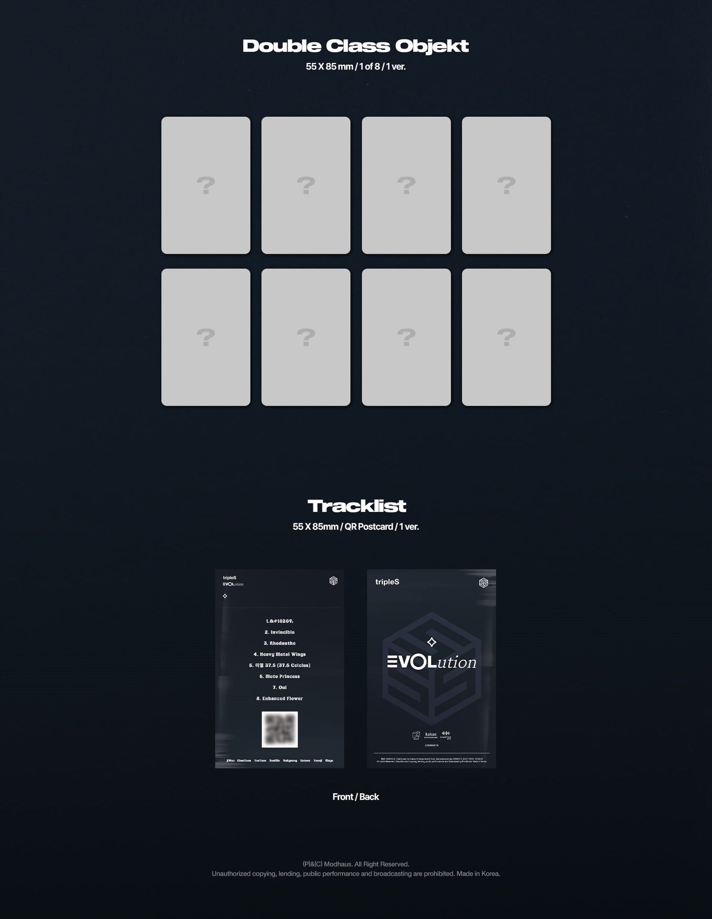 tripleS Mini Album – EVOLution [⟡] (Objekt Music Album)