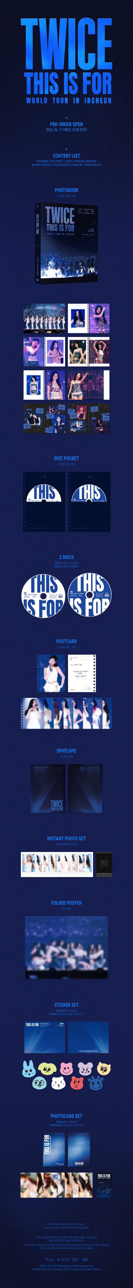 PRE-ORDER: TWICE – TWICE [THIS IS FOR] WORLD TOUR IN INCHEON DVD